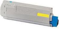 Toner OKI 45536505, Yellow, origjinal