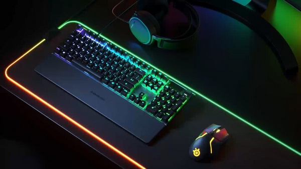 Tastierë SteelSeries Apex 5, RGB, US, e zezë