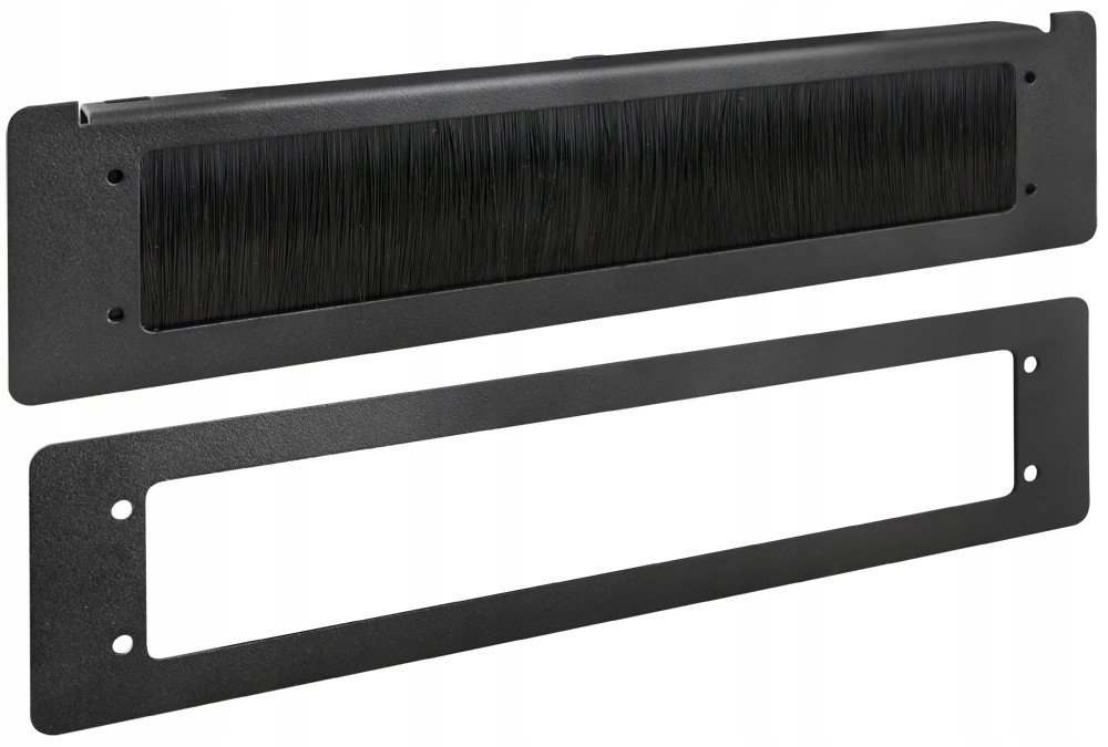 Капак со четка за RACK шкафови Pulsar RAPS-U, за типови RWA RW RWD, метален, црн