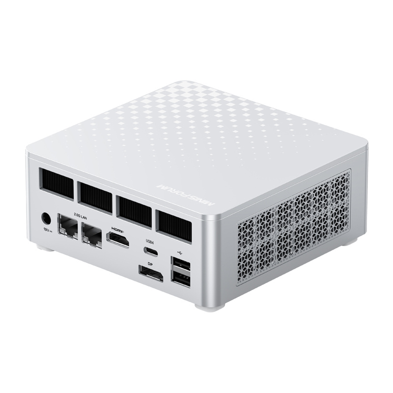Mini PC Minisforum M1 Plus, i5-12600H, 16GB RAM 512GB SSD, gri i hapur 2