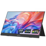 Monitor portativ ZEUSLAP 15.6", 1080P Full HD, IPS HDR, i zi