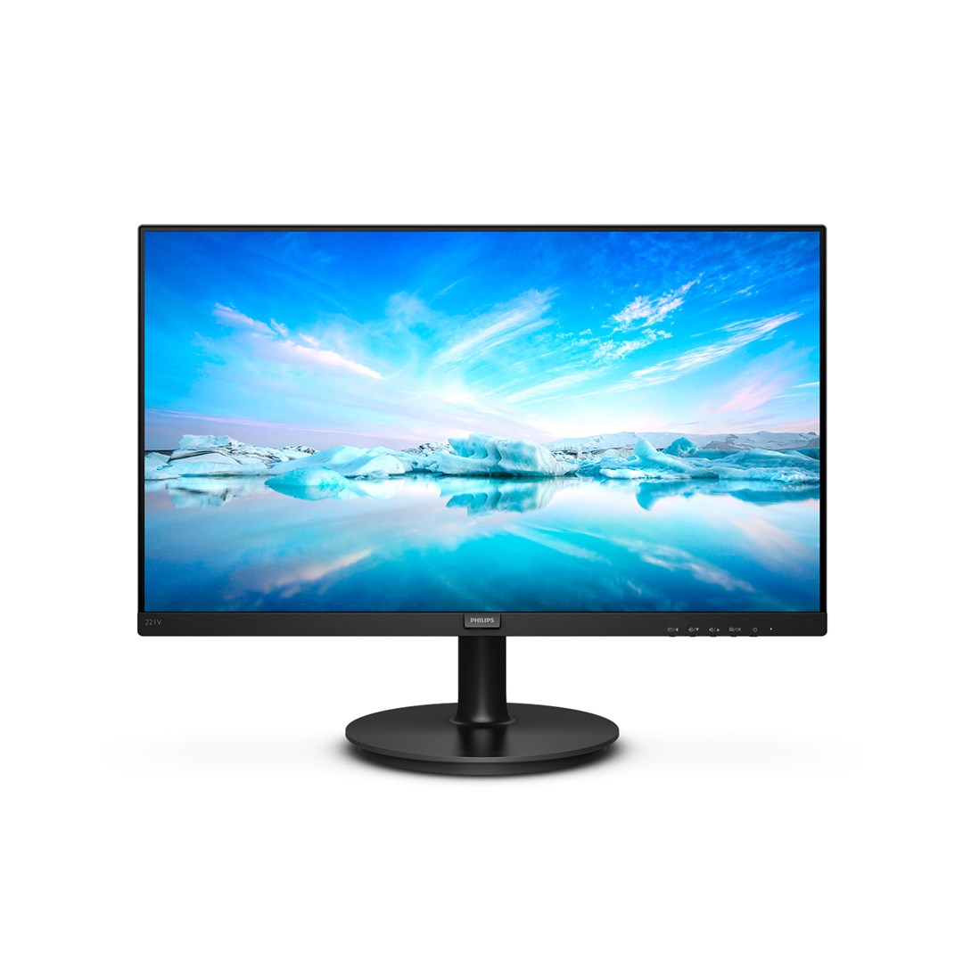 Monitor Philips V Line, 21.5", 1920 x 1080, Full HD, 75 Hz, i zi