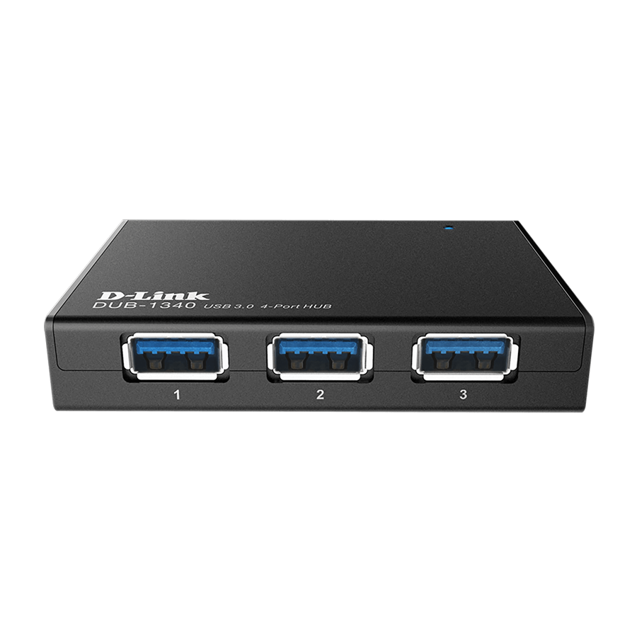 Hub USB D-Link DUB-1340, 4 porta, USB 3.0, i zi