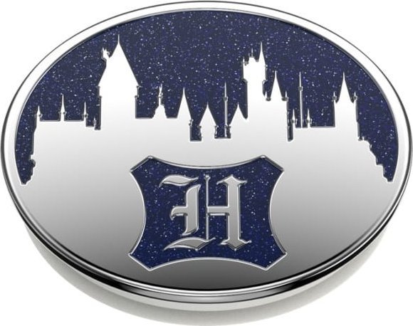 PopSocket Popsockets Harry Potter Enamel Glitter Hogwarts, mbajtës telefoni, dizajn 3D, shumëngjyrësh