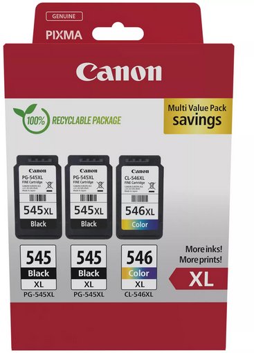 Касета со боја Canon PG-545XL CL-546XL, мултипак, оригинална, OEM