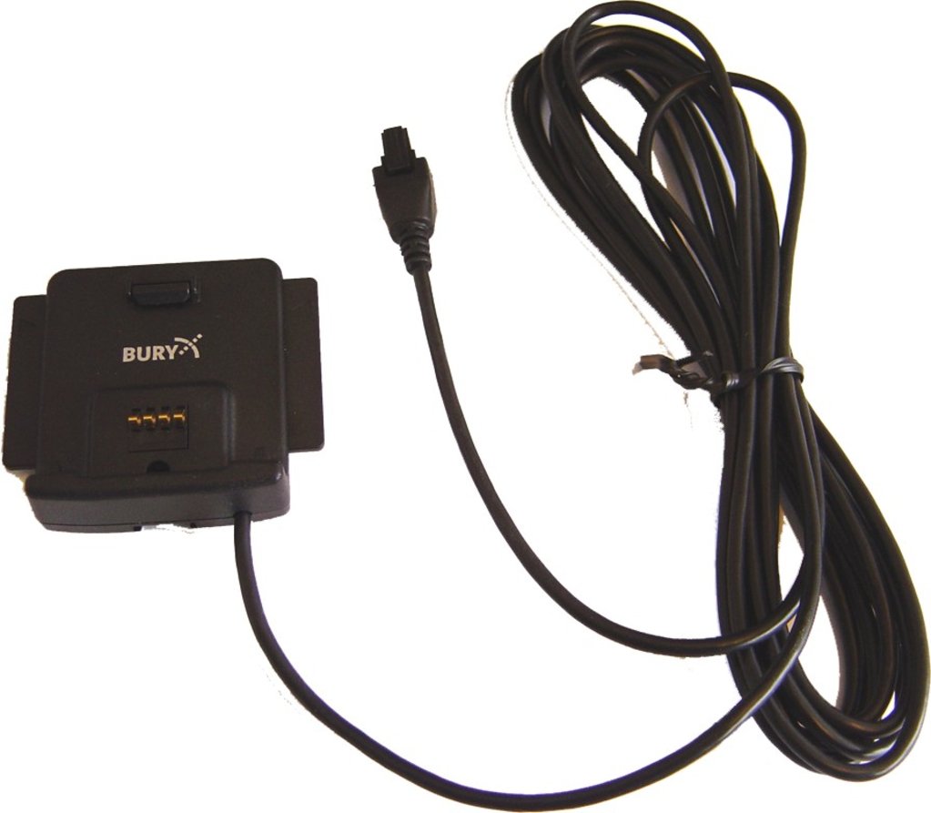 Mbajtës ekrani BURY CC 9060, për sistem hands free, i zi