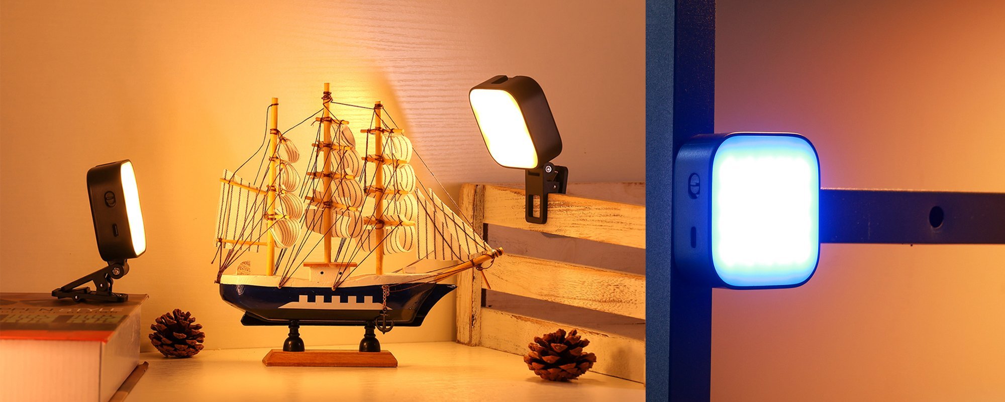 Dritë e vazhdueshme Ulanzi U60 RGB Pocket Light, me U Mount, e zezë