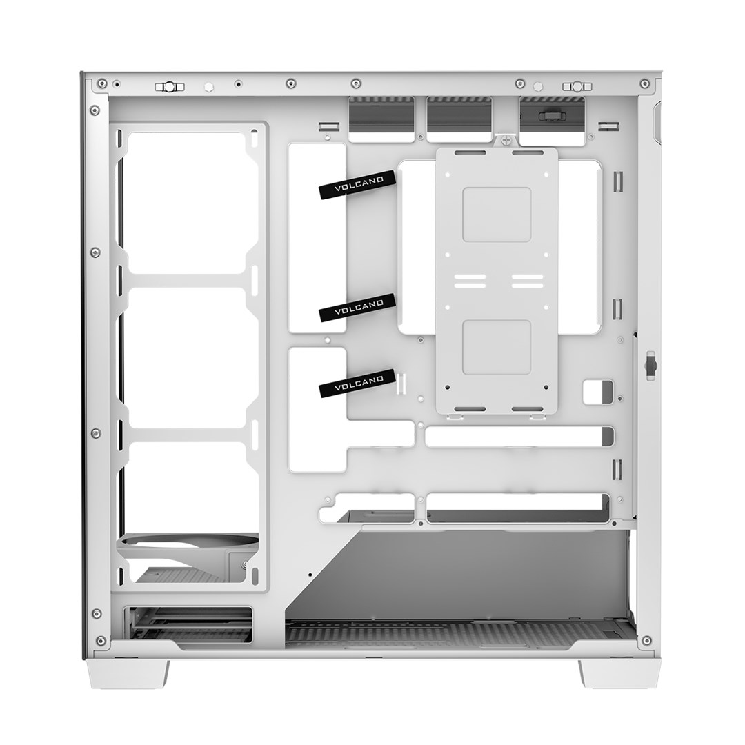 Kuti kompjuteri Modecom Stellar NF ARGB 20, ATX, pa ventilatorë, e bardhë