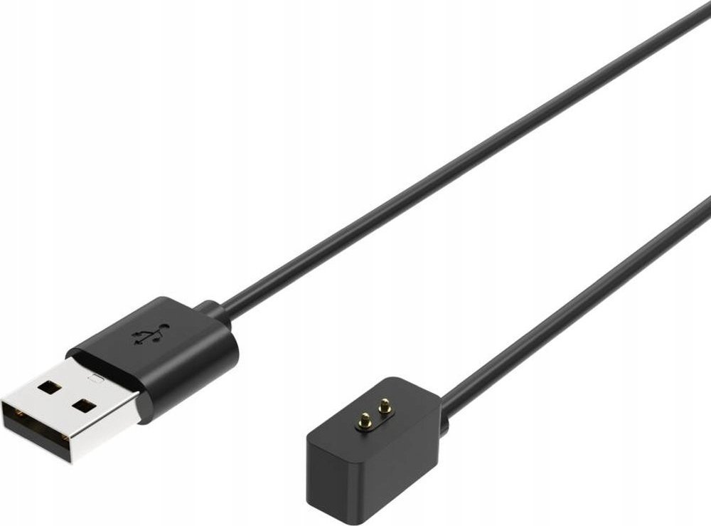 Kabllo karikimi FIXED USB A për Xiaomi Smart Band 8, 2.5 W, 1 m, e zezë