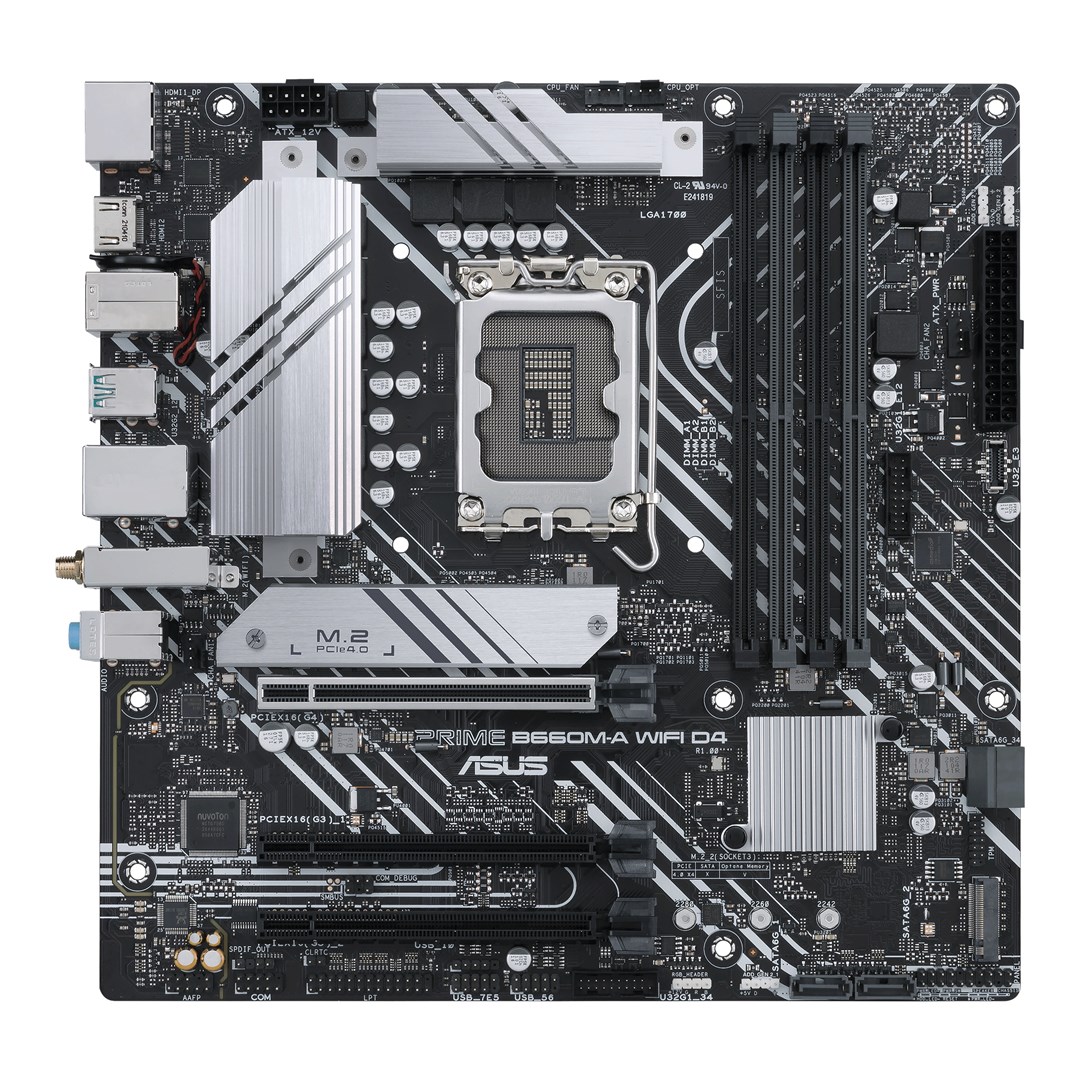 Pllakë amë ASUS PRIME B660M-A WiFi D4 Intel B660 LGA 1700 micro ATX