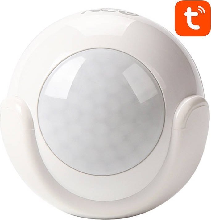 Senzor lëvizjeje Neo NAS-PD01W, PIR, WiFi TUYA, i bardhë