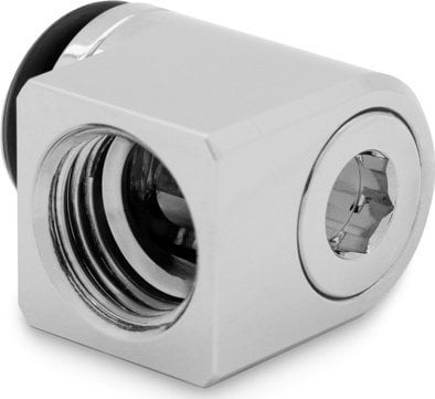 Përshtatës këndor për ftohje me ujë EK Water Blocks EK Quantum Torque Micro 90°, rrotullues, nikel