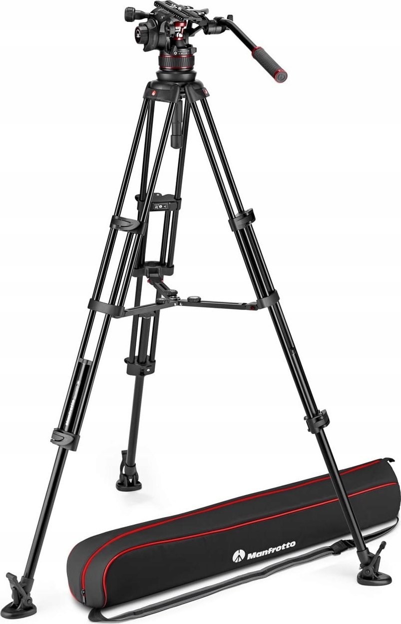 Trekëmbësh video Manfrotto Nitrotech 612 MVK612TWINMA, alumin, këmbë binjake