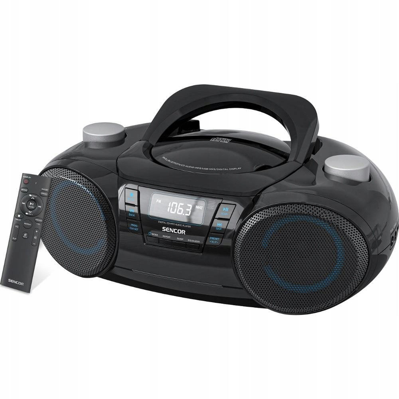 Radio boombox Sencor SPT 4710, CD MP3 USB SD, Bluetooth 5.3, radio FM