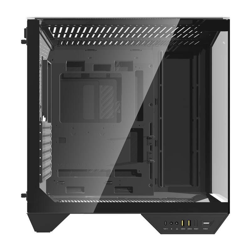 Kuti kompjuteri DarkFlash DY470, Big Tower gaming, ATX, xham i temperuar, e zezë