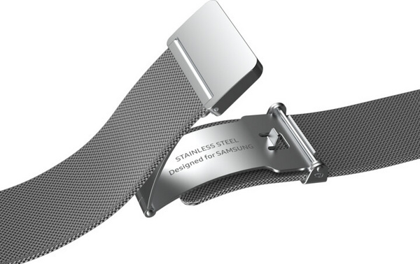 [OUTLET] Rrip metalik Samsung Milanese për Galaxy Watch 4, M / L, i argjendtë