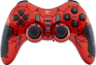 Kontroller White shark Pantheon, për PlayStation 2/3, i kuq