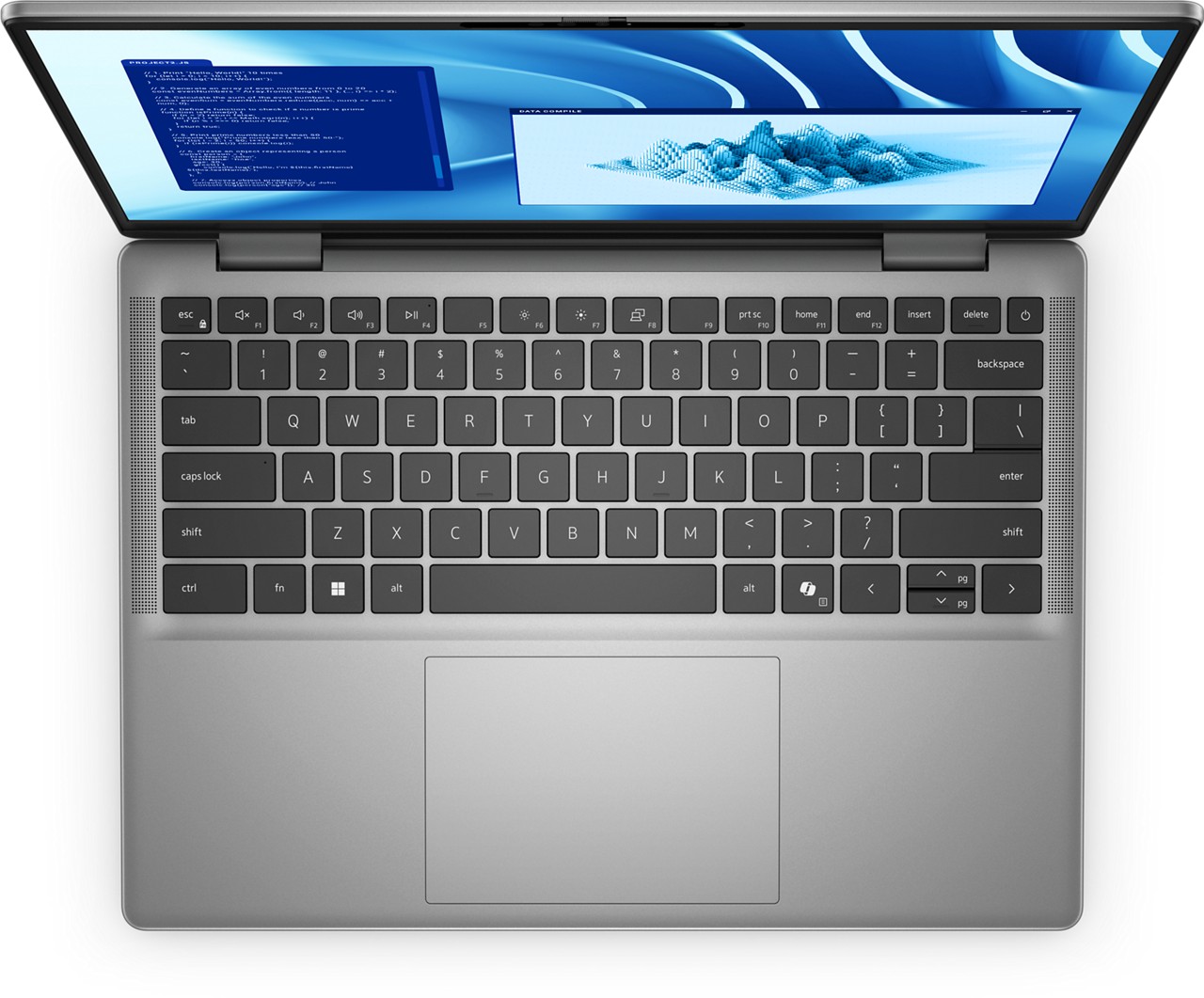 Laptop Dell Latitude 7455 Snapdragon X Elite, 14" QHD+ touch, 32 GB RAM, 1 TB SSD, i hirtë