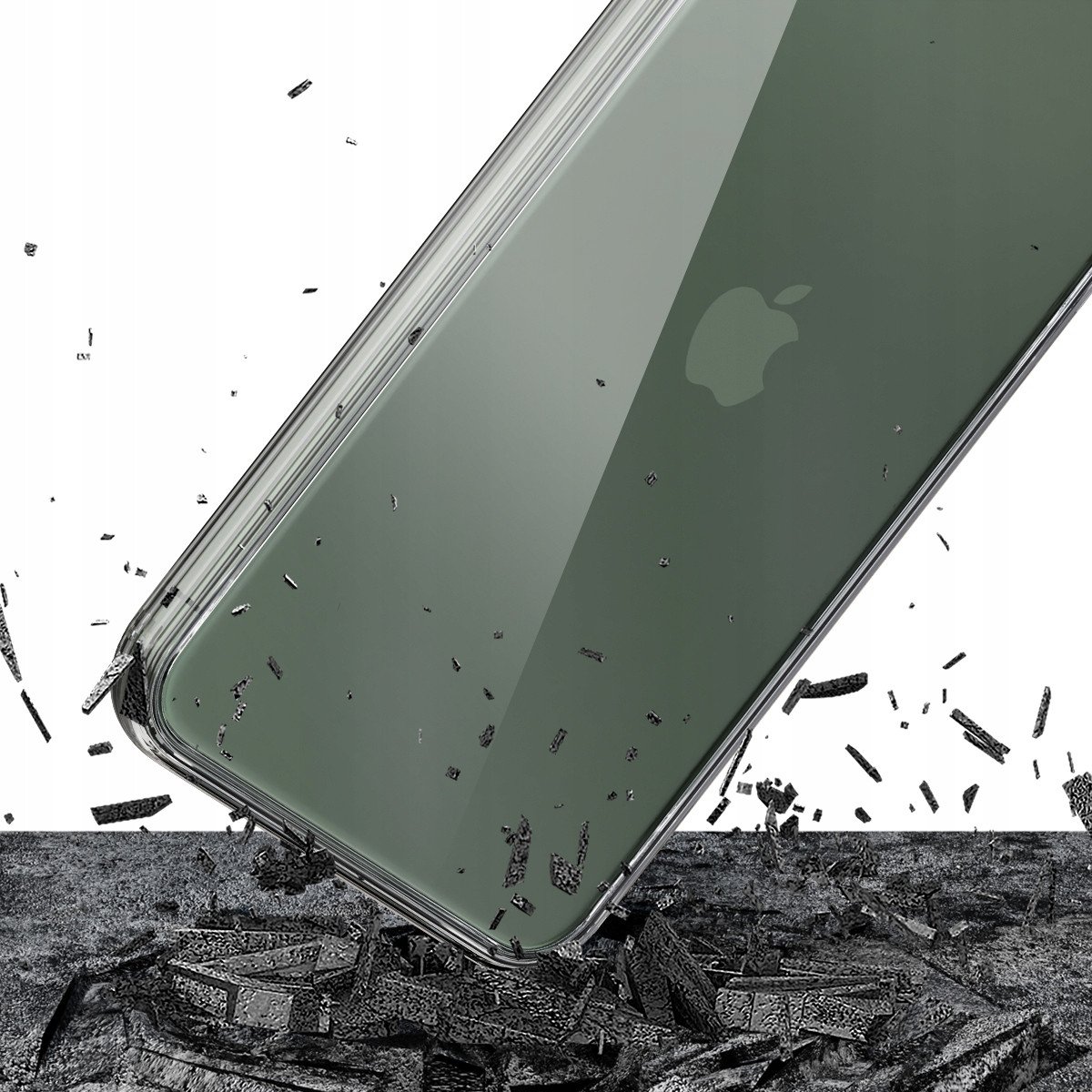Këllëf telefoni 3mk Clear Case për Realme 13 4G, transparent, i hollë