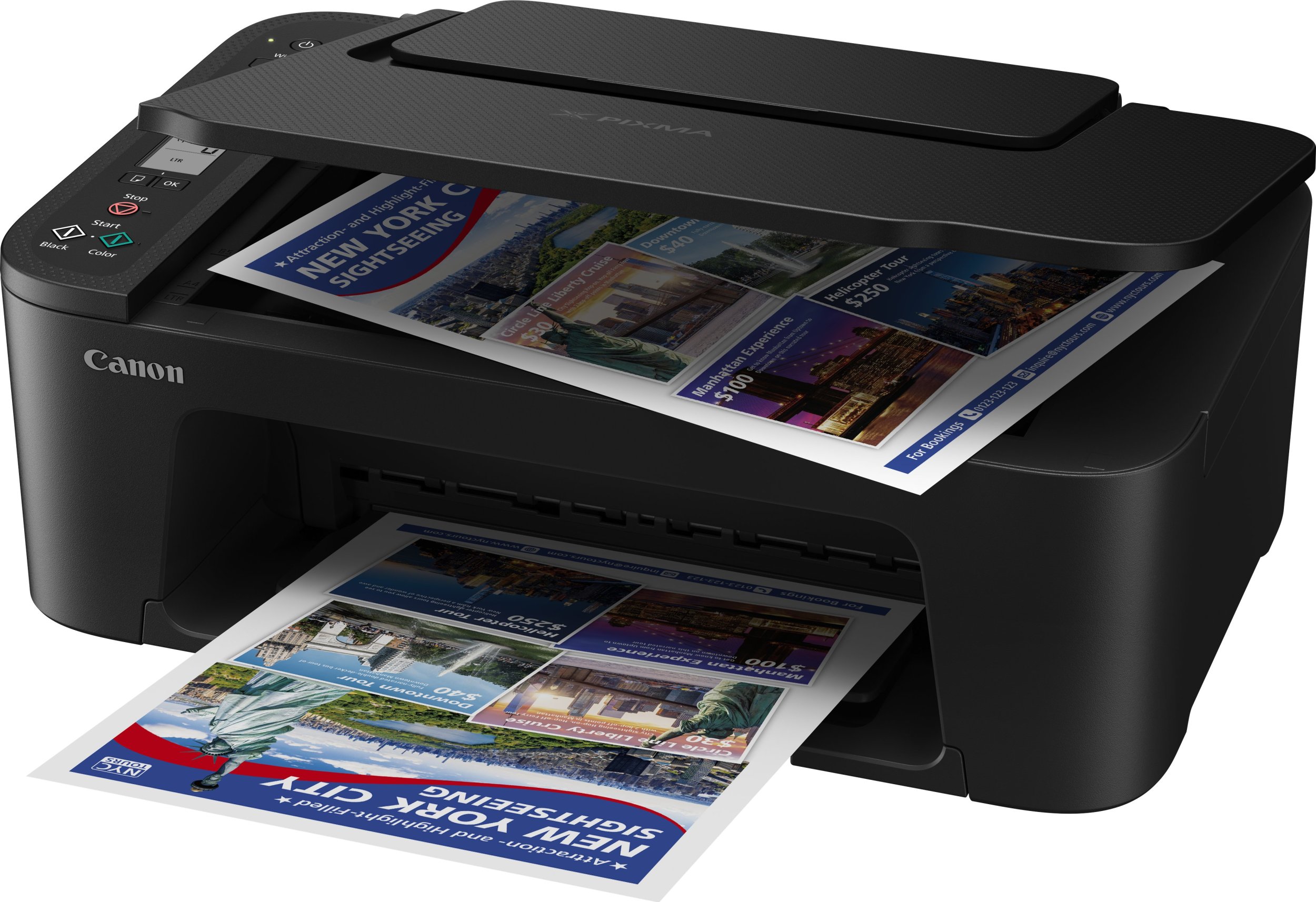 Printer multifunksional Canon PIXMA TS3750i, inkjet, Wi Fi, i zi