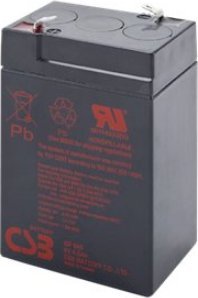 Bateri për UPS CSB GP645, 6V 4.5Ah, plumbi i mbyllur Pb