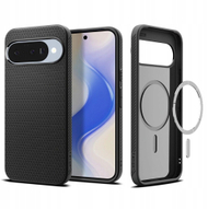 Mbrojtëse telefoni Spigen Liquid Air MagSafe, për Google Pixel 10 dhe 10 Pro, e zezë mat