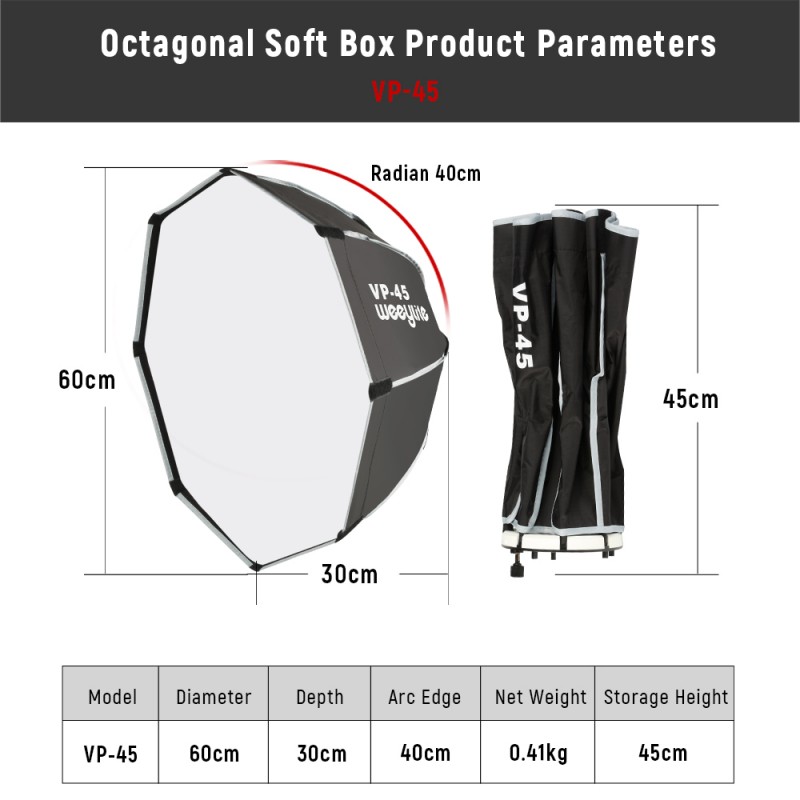 Viltrox VP-45 Softbox