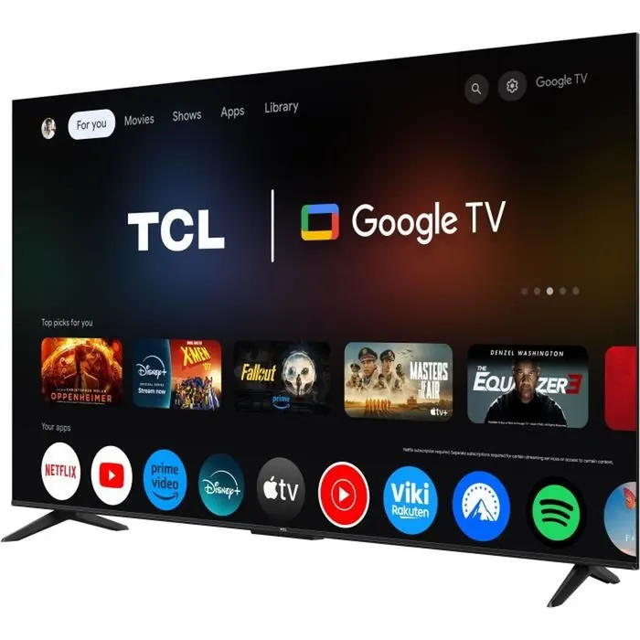 Televizor LED TCL 65P6K, 65", 4K UHD, i zi