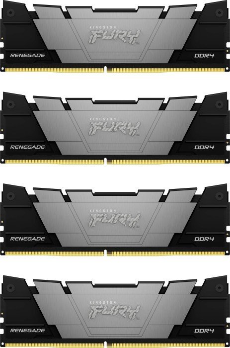 Memorie Kingston Fury Renegade, DDR4, 64 GB, 3600 MHz, CL16, KF436C16RB12K4/64