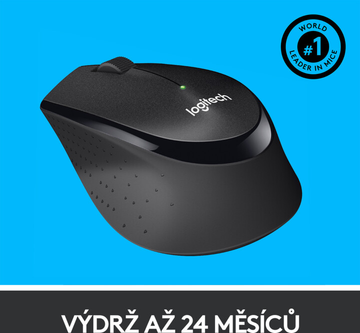 Maus Logitech M330 Silent Plus, i zi