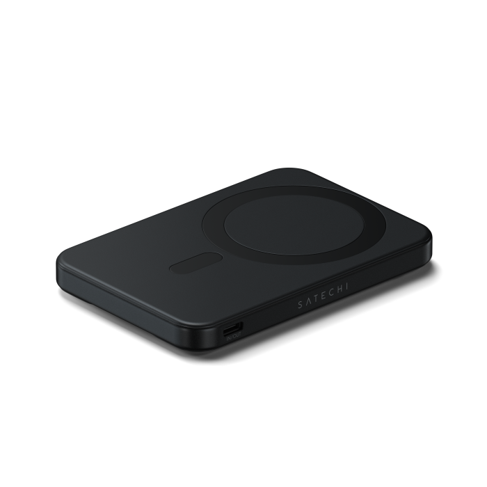 Satechi Qi2 5K Magnetic Power Bank with Stand, Black