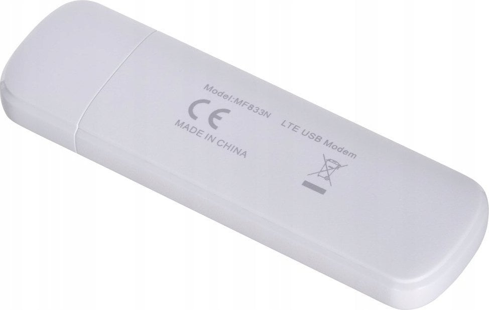 Modem USB ZTE MF833N, 4G, i bardhë