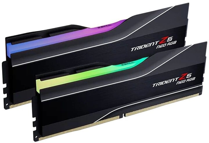 Memorie operative G.SKill Trident Z5 NEO RGB 64GB (2x32GB) DDR5 6000 CL30 AMD EXPO, e zezë