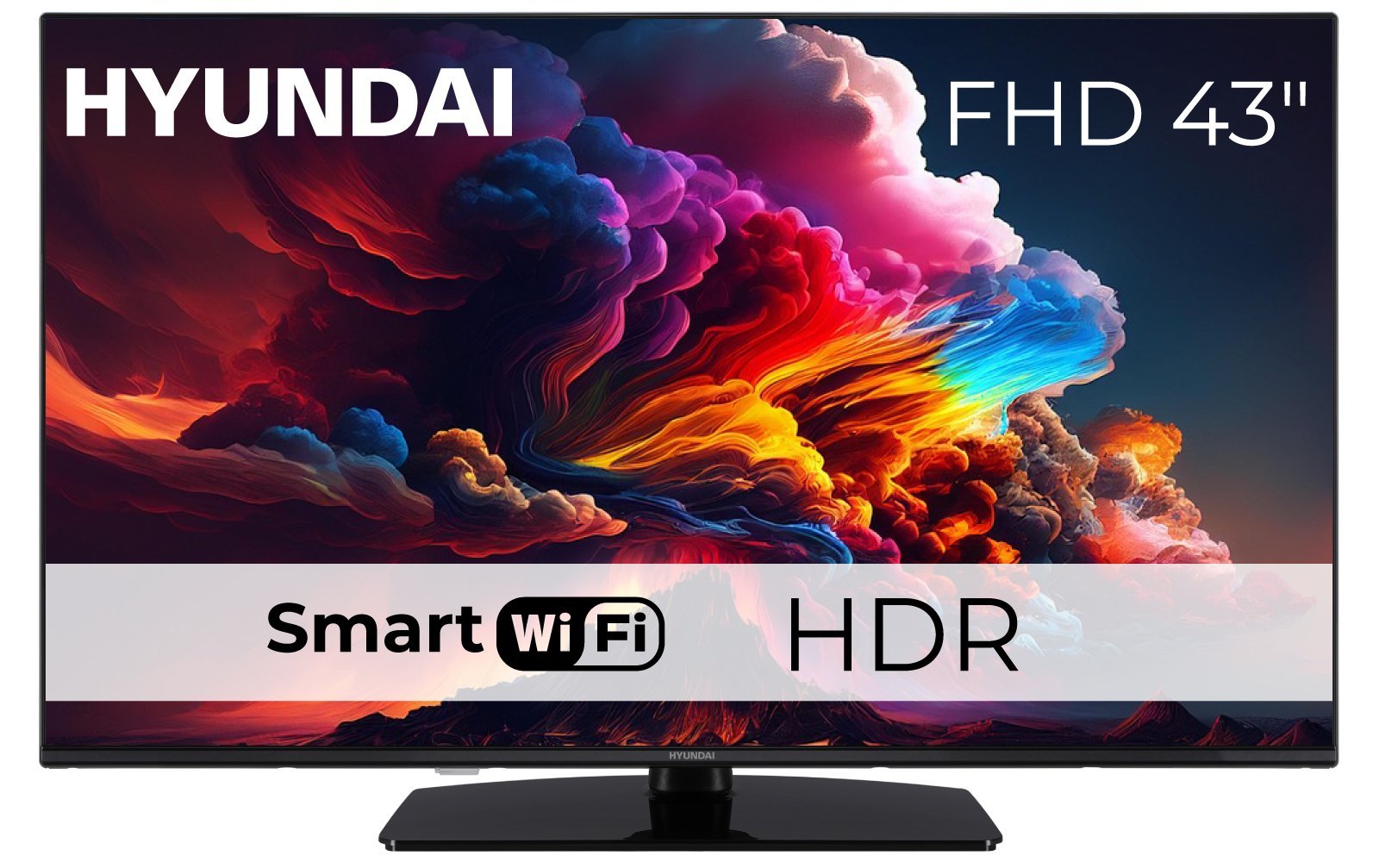 Televizor LED Hyundai FLM 43TS349, 43", Full HD Smart, i zi