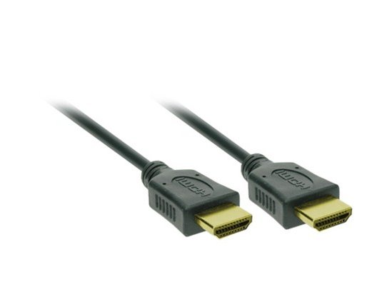 Kabllo HDMI Solight SSV1202, 2m, versioni 1.4, e zezë