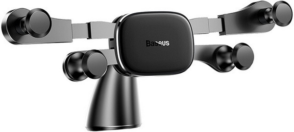 Mbajtës makine Baseus Horizontal Screen Gravity, i zi