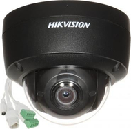 Kamerë IP dome Hikvision DS-2CD2147G2-SU, 4MP ColorVu, mikrofon i integruar, e zezë