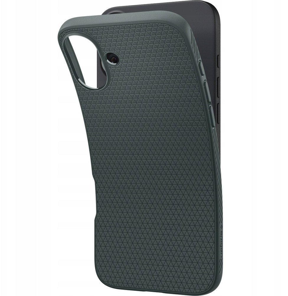 Mbulesë telefoni Spigen Liquid Air për iPhone 17, plastike, jeshile Abyss