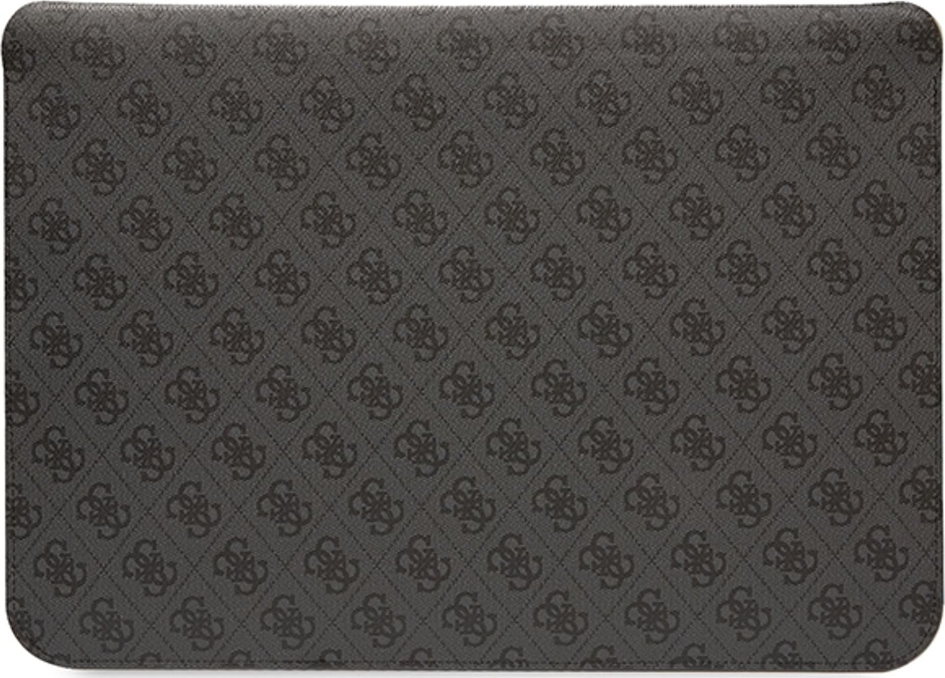 Këllëf laptopi Guess 4G Printed Stripes, 16", për MacBook, i zi