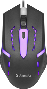 Mouse Defender Hit MB-601, me kabllo, 1200 DPI, i zi