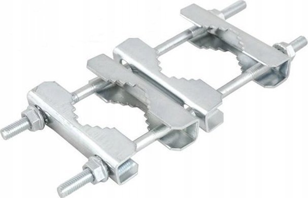 Kapëse U-bolt për shtyllë antene, lidhje mast në mast, deri 35mm, metalike