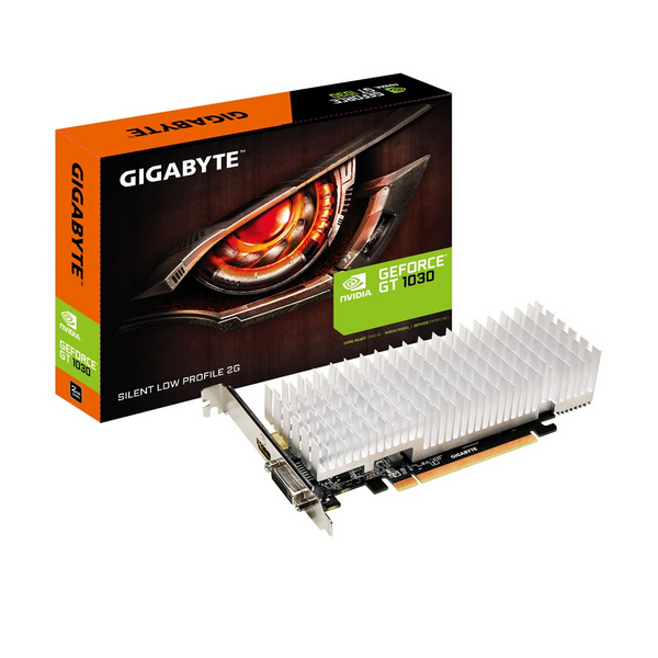Kartelë grafike Gigabyte GeForce GT 1030 Silent Low Profile, 2 GB GDDR5