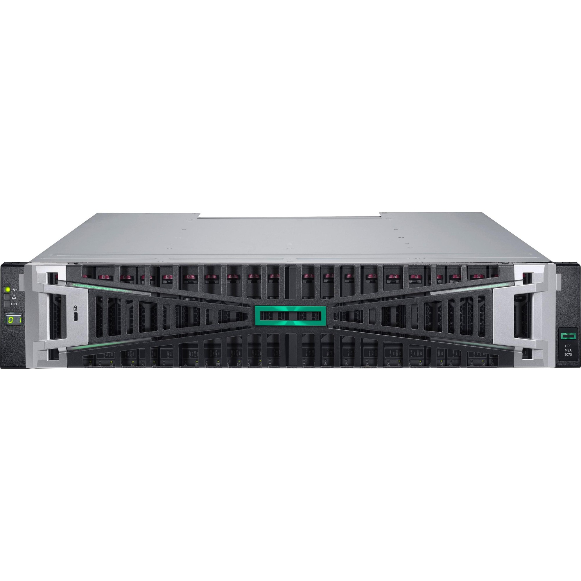 Sistem storage HPE Modular Smart Array 2070, 46TB, 10/25GbE iSCSI, SFF