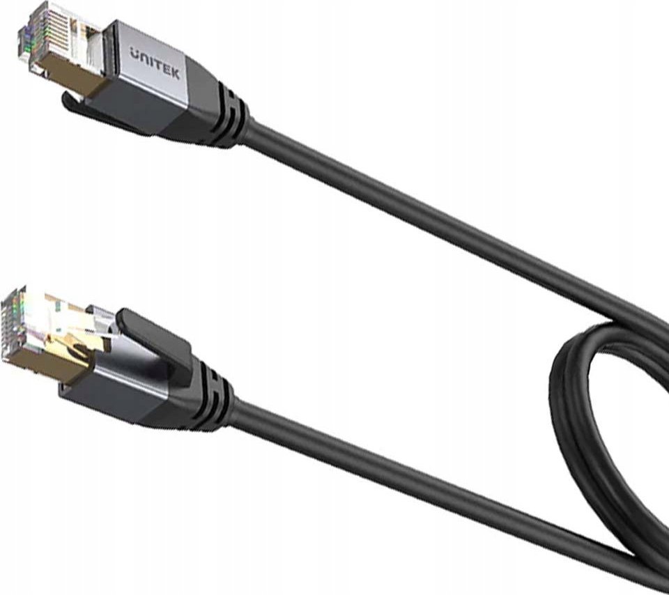 Kabllo rrjeti Unitek Ethernet RJ45 CAT8 S/FTP, 3m, i zi