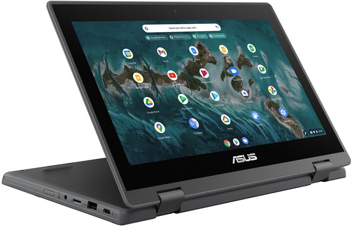 [OUTLET] Laptop ASUS Chromebook Flip CR1 (CR1100), 11.6", Intel Celeron N4500, 4GB RAM, 64GB eMMC, Intel UHD Graphics, i hirtë