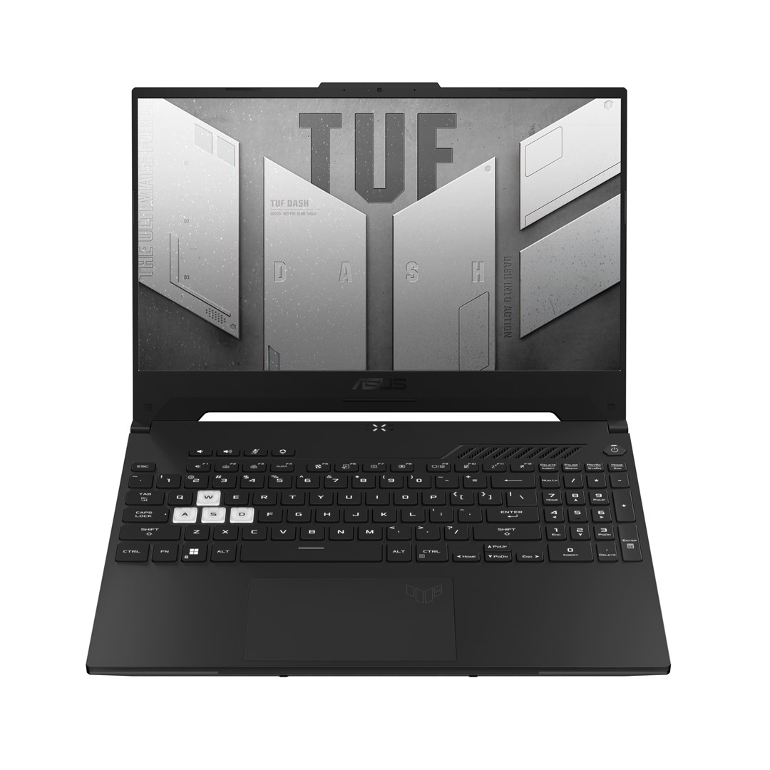 Laptop ASUS TUF Dash, 15.6", Intel i5-12450H, 16 GB RAM, 512 GB SSD, NVIDIA GeForce RTX 3050 Ti, i zi