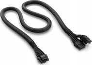 Kabllo PSU NZXT 12VHPWR, 650mm, me mbështjellës, e zezë