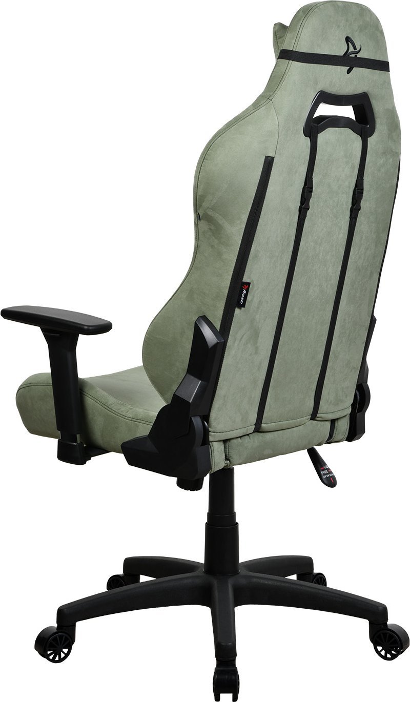 Karrige gaming Arozzi Torretta, Super Soft, ergonomike, e gjelbër e errët