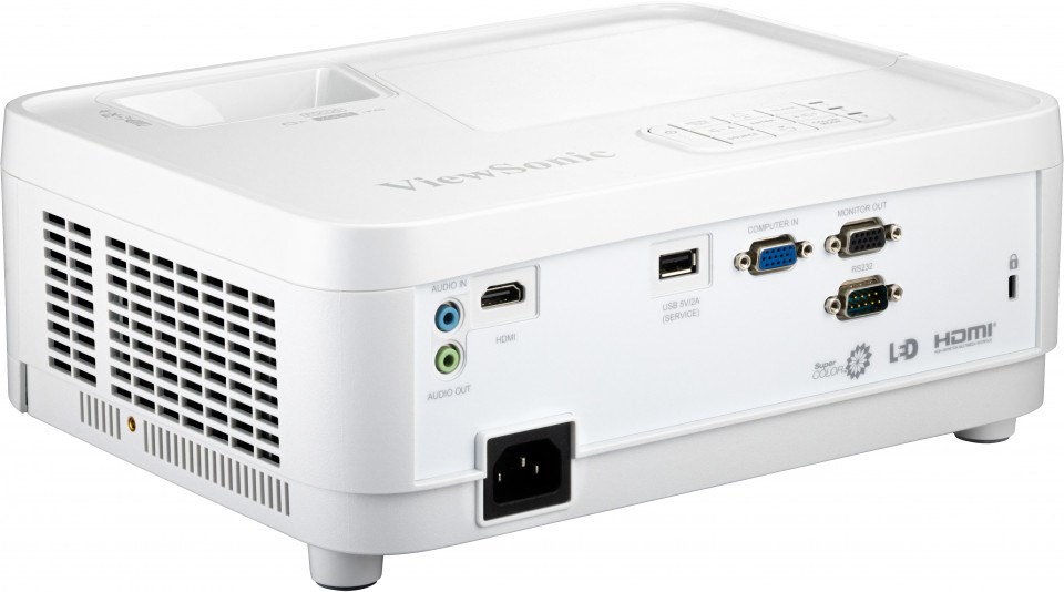 Projektor ViewSonic LS510W, WXGA, LED, i bardhë