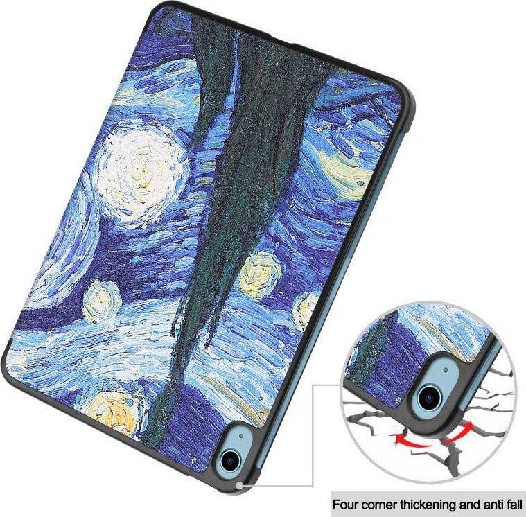 Këllëf tableti CoreParts TABX-IP10-COVER13, 10.9", flip, i zi